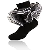 MKYSZLT Girls Ruffle Socks Toddler 4-Layer Big Lace Frilly Dress Socks Turn Cuff Fancy Pageant Sock for Baby Girl Little Kids