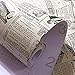 Vintage Newspaper Peel and Stick Wallpaper Decorative Wall Paper Waterproof Self Adhesive Shelf Drawer Liner Roll 17.7 Inch x 32.8 FT