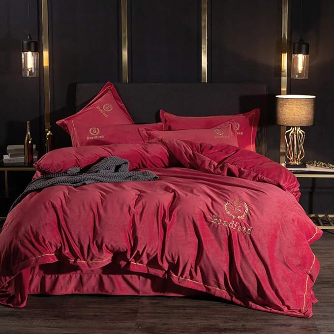 Home Accessories Duvet Covers King Size Beds Blue Flannel