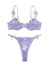 Lilosy Sexy Cute Underwire Push Up Strappy Heart