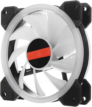 Ventiladores de caja 6PCS 120 mm Caso RGB LED de luz ajustable ordenador PC ventilador de