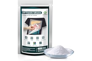 GREENBOX DTF Powder - 1000G/35.3 oz White Digital Transfer Powder Hot Melt Adhesive, DTF Pretreat Powder Print on Any Colored/Whith Fabric, DTF Transfer Powder for All DTF and DTG Film & Printer