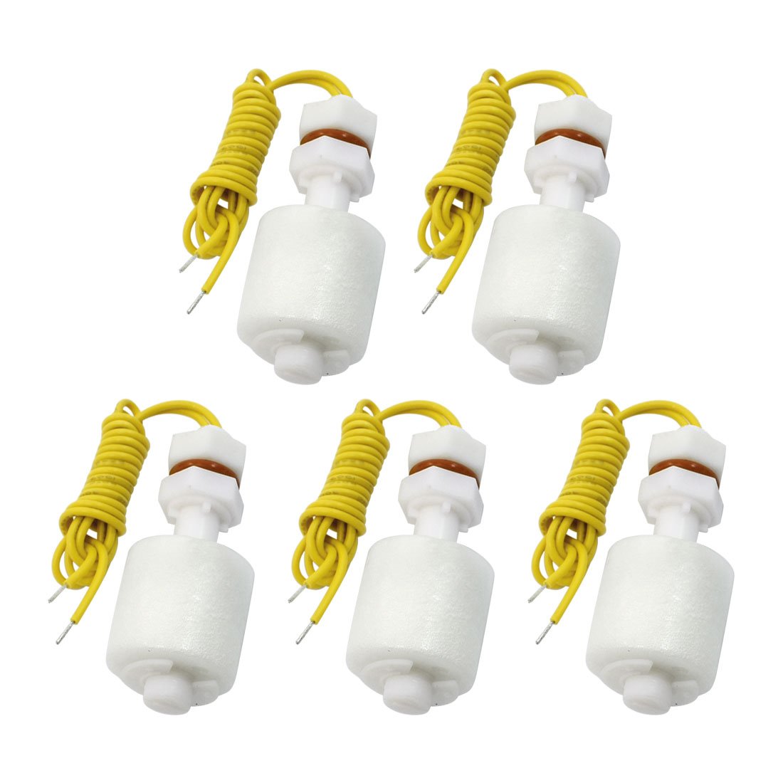 Sourcingmap 5pcs ZP4510 Liquid Water Level Sensor Vertical Float Switches