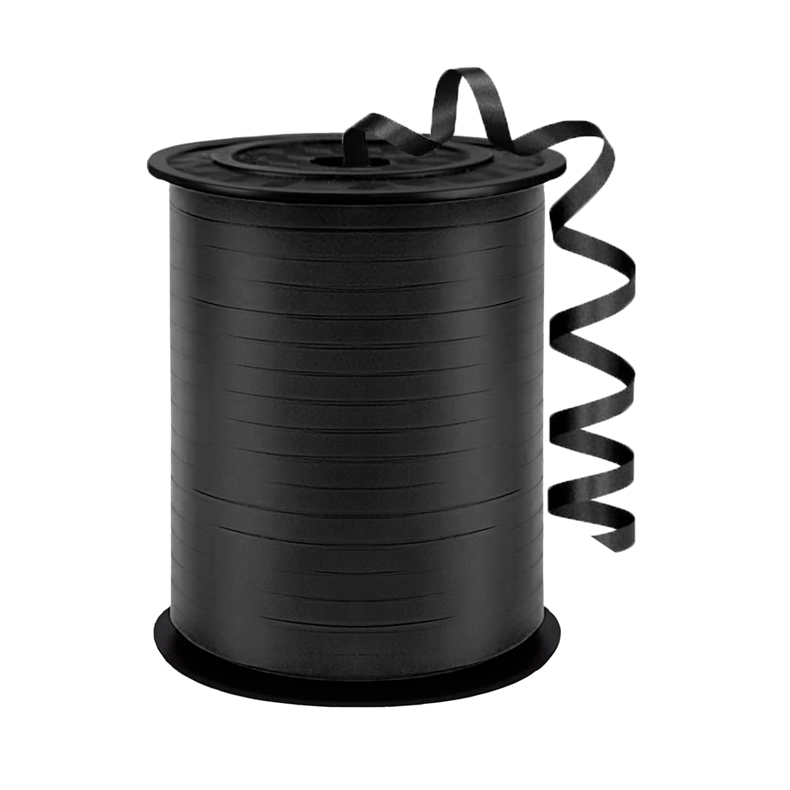 Photo 1 of 500 Yard Black Curling Ribbon for Birthday Party Festival Decoration and Crafts