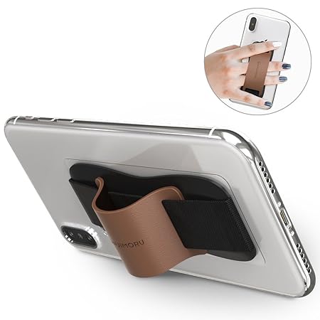 Sinjimoru Fingerhalter Handy. Bequeme Smartphone Fingerhalterung, die auch als Stabiler Handy Ständer verwendet Werden kann. 