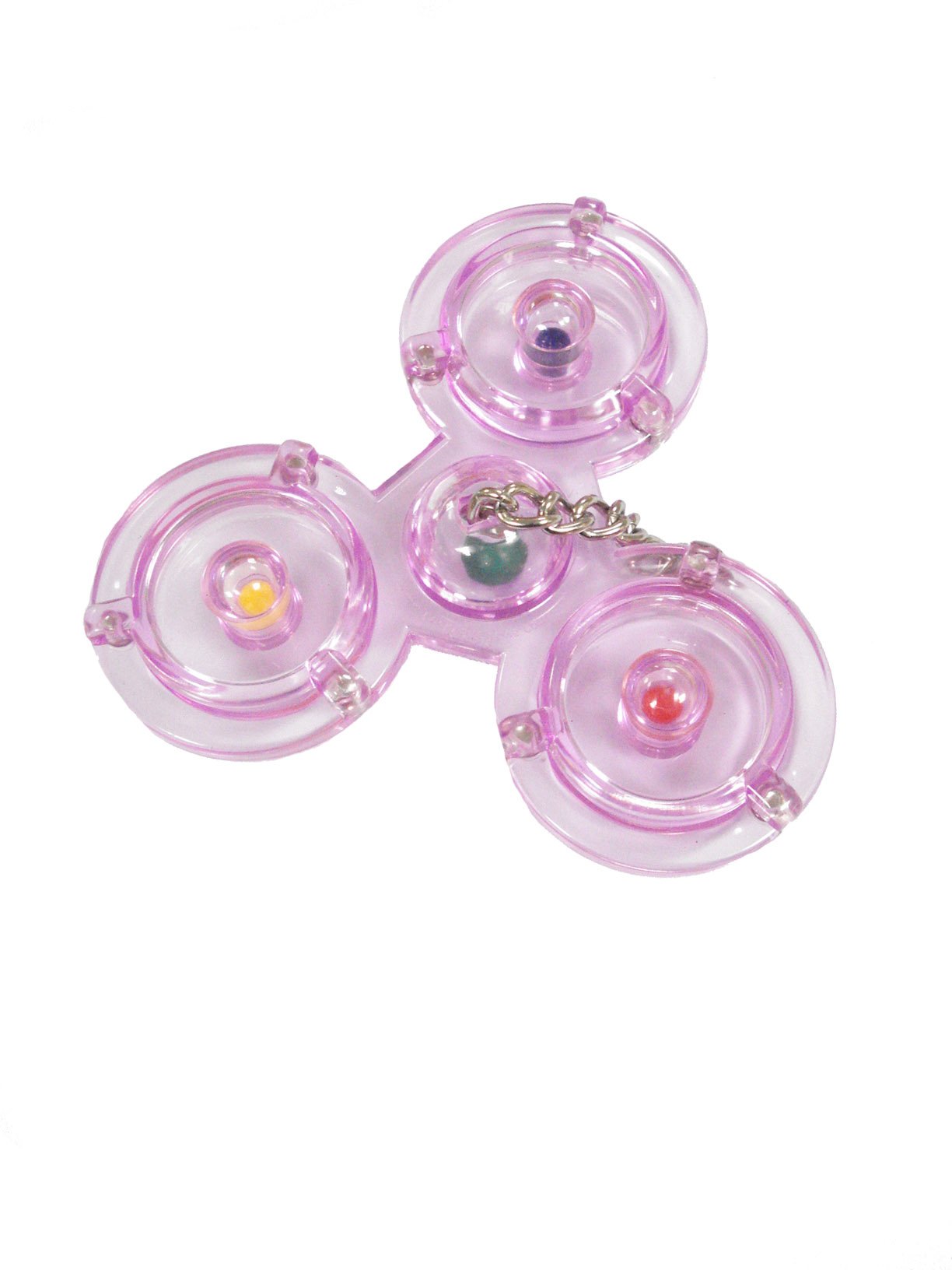 HAPPYPET The Bird House Acrylic Space Spinner Bird Toy — image 1