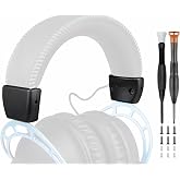 SOULWIT Headband Sliders for HyperX Cloud(1/2/Pro/Core/Alpha) - Black | for Cloud(1/2/Pro/Core/2 Core/Alpha/Alpha S/Alpha Pro), CloudX