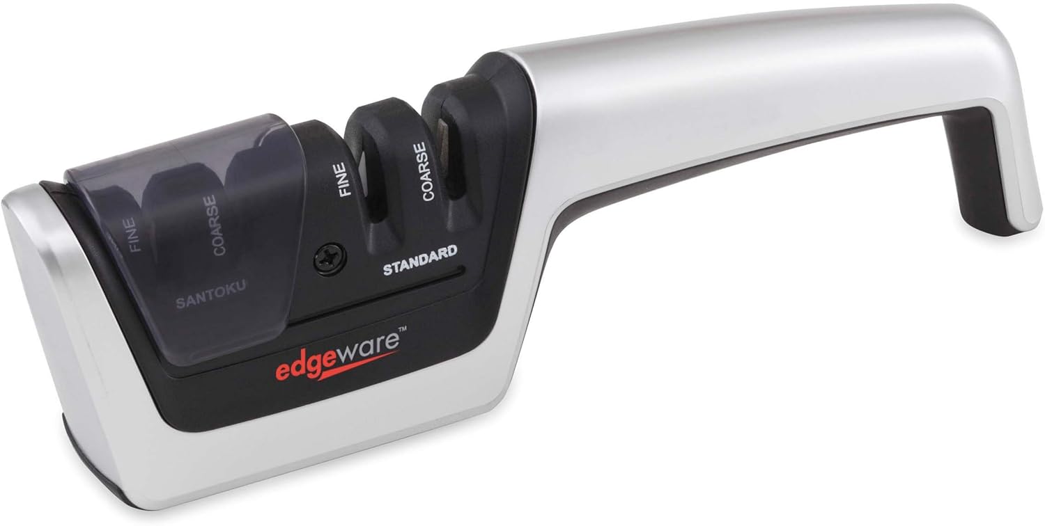 Edgeware Diamond Elite Sharpener for Santoku, Straight and Serrated