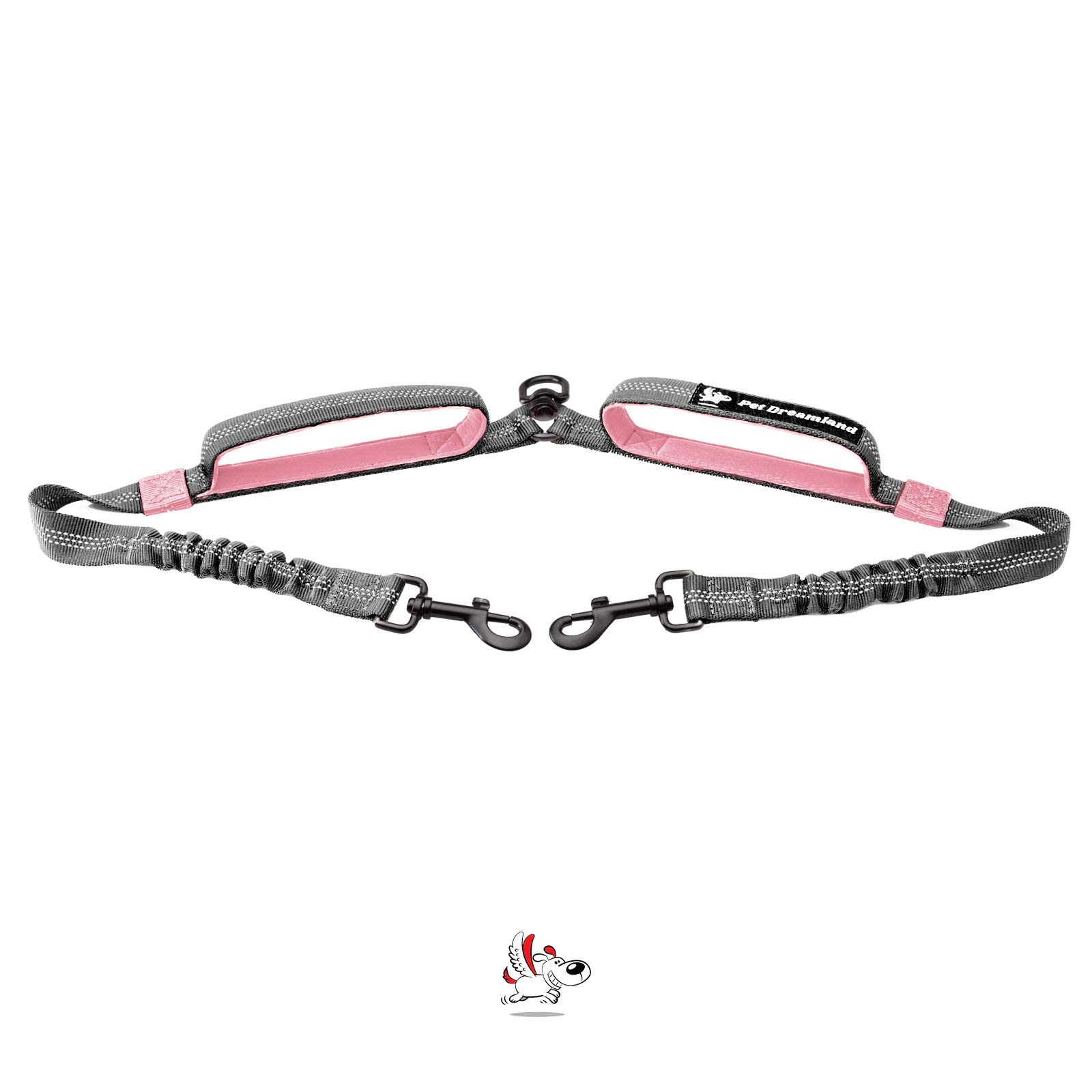 Pet Dreamland Dog Coupler 360 Leash Splitter Small