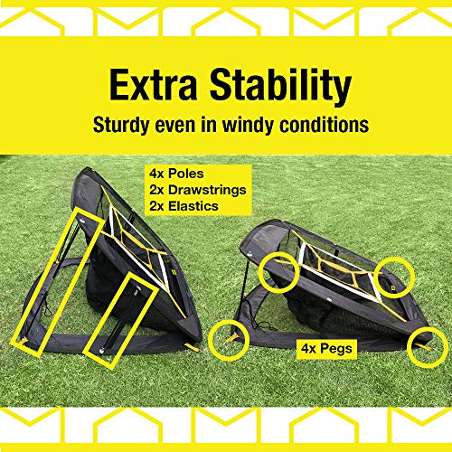 BUZZYOLK Golf Chipping Net Game XL Pop Up Golf Practice Net for