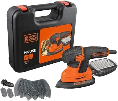 KA2500K Levigatrice Multifunzione Mouse, Velocità 14.000 Giri/Min, 120 W