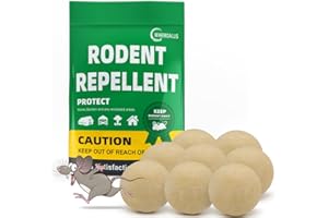 DALIYREPAL Rodent Repellent Mice Repellent Indoor/Outdoor, Moth Balls for Rodents, Mouse Repellent Peppermint, Keep Mice Away, Peppermint to Repel Mice and Rats, Rat Repellent for House 8P
