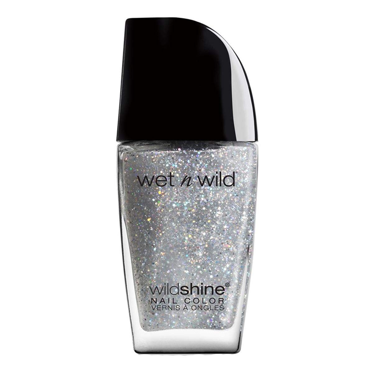 Wet n Wild, Wild Shine Nail Color, Quick Dry Nail Polish with High Shine Finish, Smooth Texture for Easy Application without Streaks or Clumps, Long-Lasting Formula, Precision Brush, Kaleidoscope