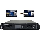 VX2000 Pro All-in-One LED Video Processor &amp; Controller with 8GB Card-Style USB Flash Drive &ndash; 4K Display Controller, 20 Ethernet Ports, HDMI 2.0, Genlock for Professional LED Displays