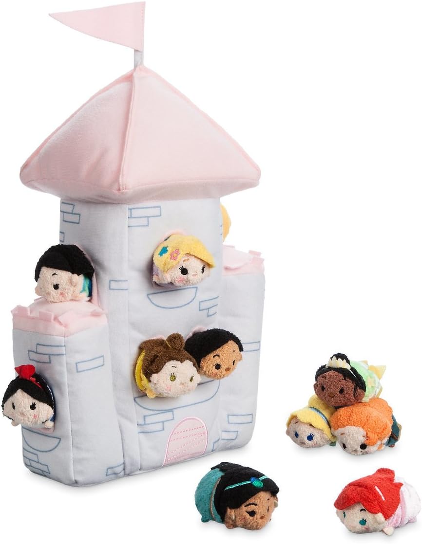 Amazon ツムツム ディズニー プリンセス ミニツム マメツム 11種 キャッスル セット 日本未発売 Usディズニーストア 並行輸入品 Tsumtsum ぬいぐるみ おもちゃ