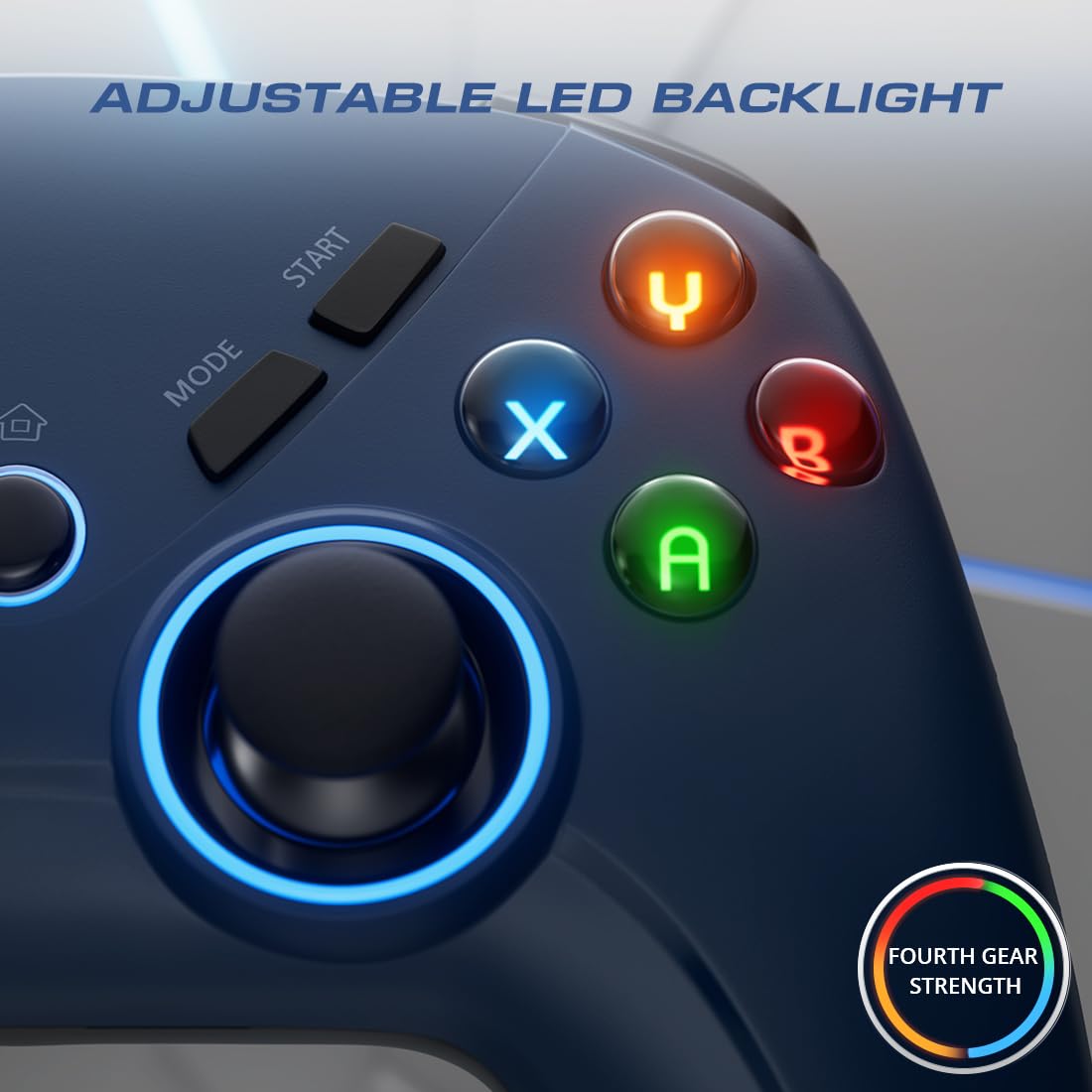 PC Wireless Controller, Bluetooth Gaming Controllers for Windows, Steam