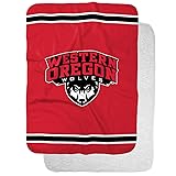 Western Oregon University Primary Logo Stripes
