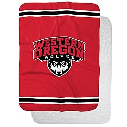 Western Oregon University Primary Logo Stripes