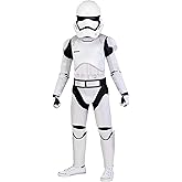 Kids Stormtrooper Deluxe Star Wars First Order Costume | Child Empire Jumpsuit, Armor, Gloves, Hood and Mask