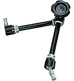 Manfrotto 244N Variable Friction Magic Arm without Camera Bracket (Black)