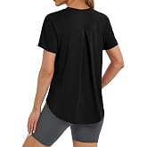 BKRIVE Workout Tops for Women UPF 50+ Quick Dry Shirts (S-3XL) | Ideal for Hiking, Yoga, Running, Gym workouts, Pilstes, Tennis &amp; Travel. Lightweight, Breathable &amp; Moisture wicking