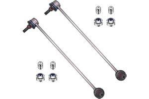 Lithops K80478 Zinc-Nickel Alloy Front Stabilizer Sway Bar Links Greaseable for Audi A3/Q3/TT VW Golf/Jetta/Passat/Eos/Beetle/CC/Tiguan/Rabbit/R32/Git/Arteon/Atlas Left+Right(Side) 2PCS