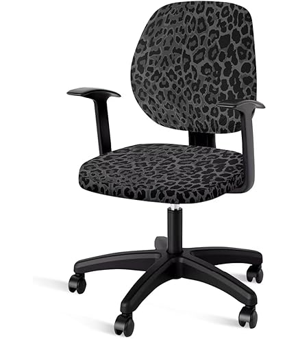 Giant Panda Seat Covers LedBack Piece Office Chair Arm Covers