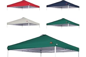 SCOCANOPY Replacement Top with Air Vent for 12x12 Canopy Frame, Canopy Cover ONLY, (Forest Green)