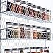 1790 Rustic Chicken Wire Spice Rack - Hanging Spice Rack - 4 Tiers (White)
