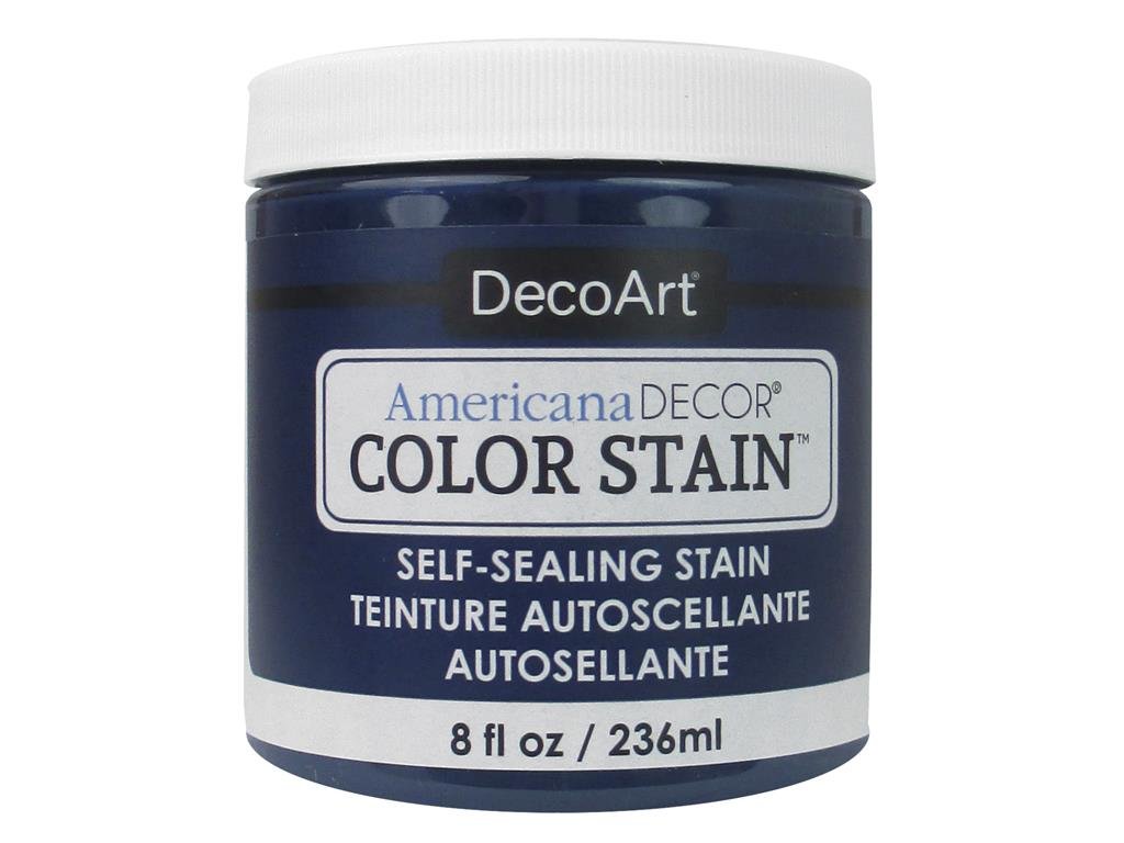DecoArt Americana Decor Color Stains 8oz-Navy, 7.23 x 6.98 x 7.62 cm