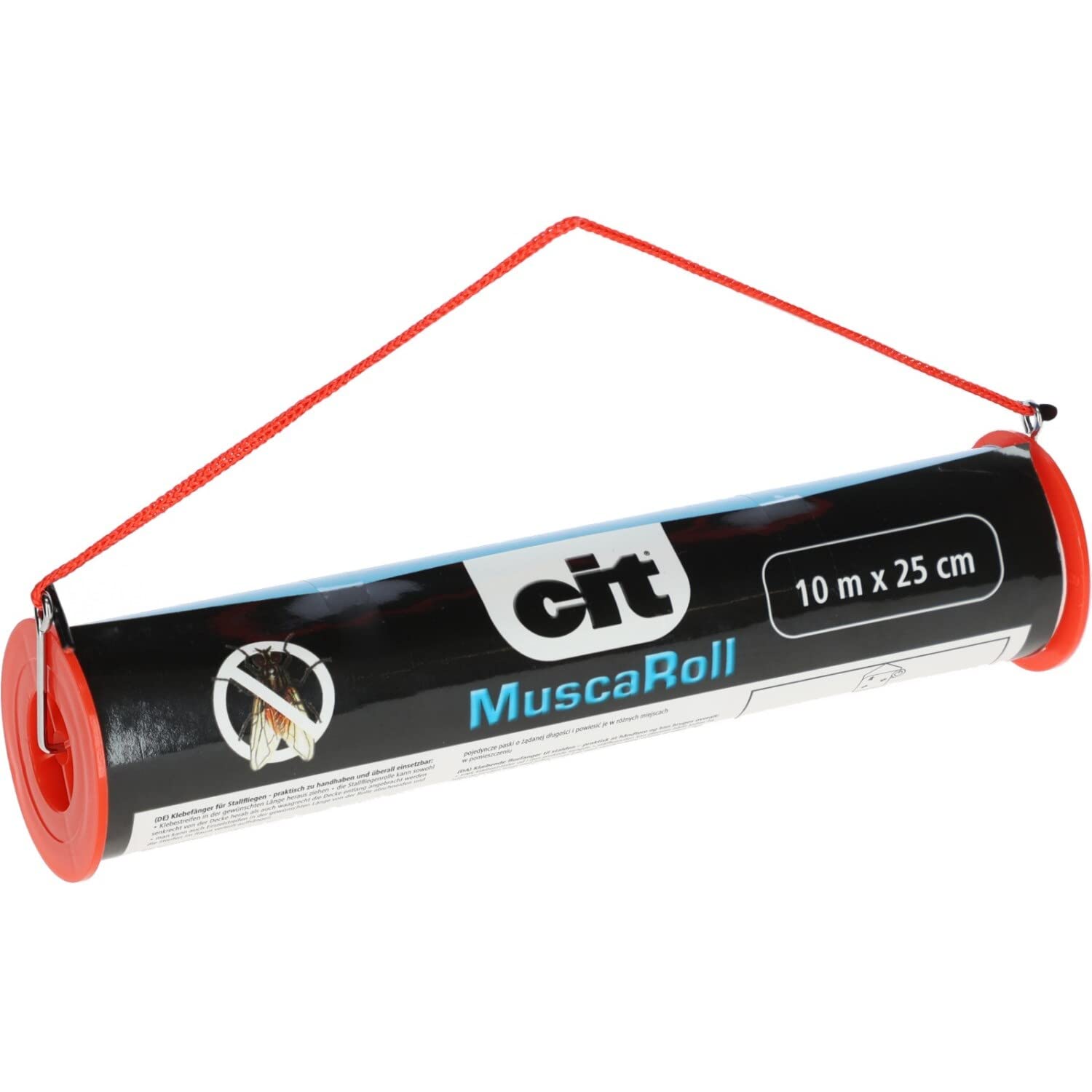 cit Kerbl Stable fly roll Eco 10 m x 25 cm, white