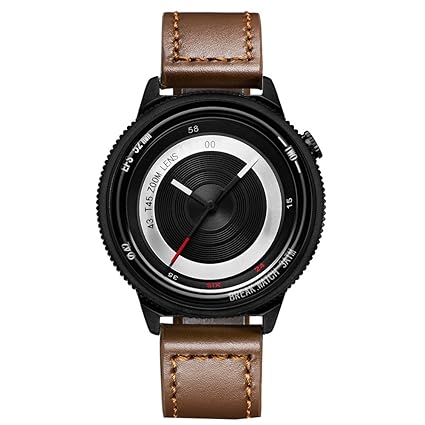 Photographer Series Quartz Analogue Black Dial Unisex Watch