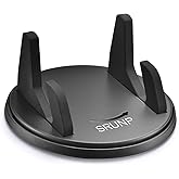 SRUNP Dashboard Phone Holder for Car [Vertical Horizontal 360 Rotate] Car Phone Mount, Cell Phone Holder Compatible with iPhone 17 16 15 14 13 12 Pro Max Samsung Android Smartphones and More