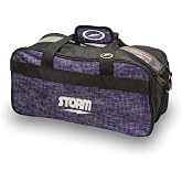 Storm 2 Ball Tote Bowling Bag - Abstract Purple/Black
