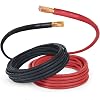thumbnail image 2 of TEMCo 2/0 Gauge Welding Cable – 20 Ft Red & 20 Ft Black – Flexible Copper Wire 2 of 3