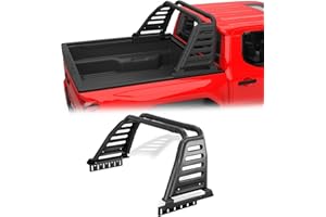 ADI OFF ROAD Over-Cab Roll Bar for Full-Size Trucks with Top Light Mount | Sport Bar Compatible with Tacoma, Gladiator, Frontier, Ranger, Colorado, Canyon | Non-Drill Required (Mid-Size Truck)