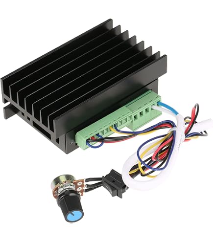 DC6V-24V 200W / 1000W 3-Phase Brushless Hall Motor Driver ESC Speed Controller