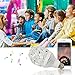 LED Bluetooth Light Speaker, Bluetooth Light Bulb Speaker, Bluetooth Speaker Night Light, Disco Party Ball Lights, luz led, Remote Control Holder, Smart Bulb, Blue, with Home Remote Control