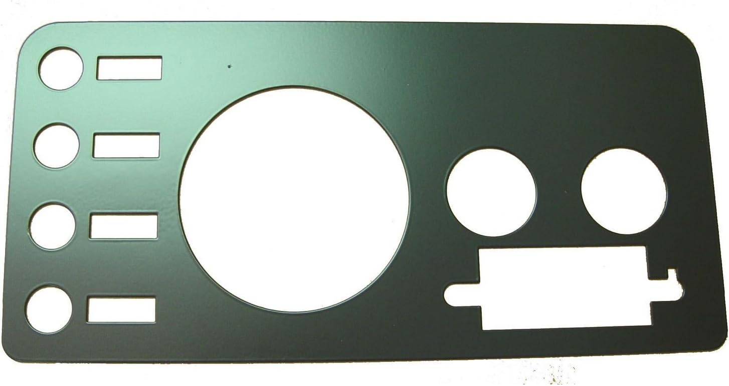 Rugged Ridge 11204.01 Black Gauge Cover