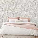 Fine Decor 3D Floral White Paste the Paper Washable Peelable Wallpaper view 9