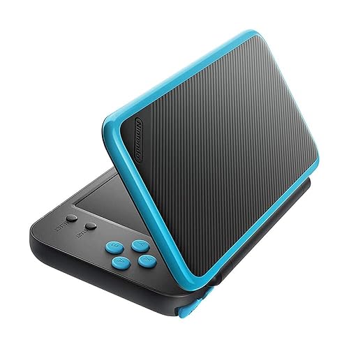 New Nintendo 2DS XL Black Turquoise With Mario Kart Pre