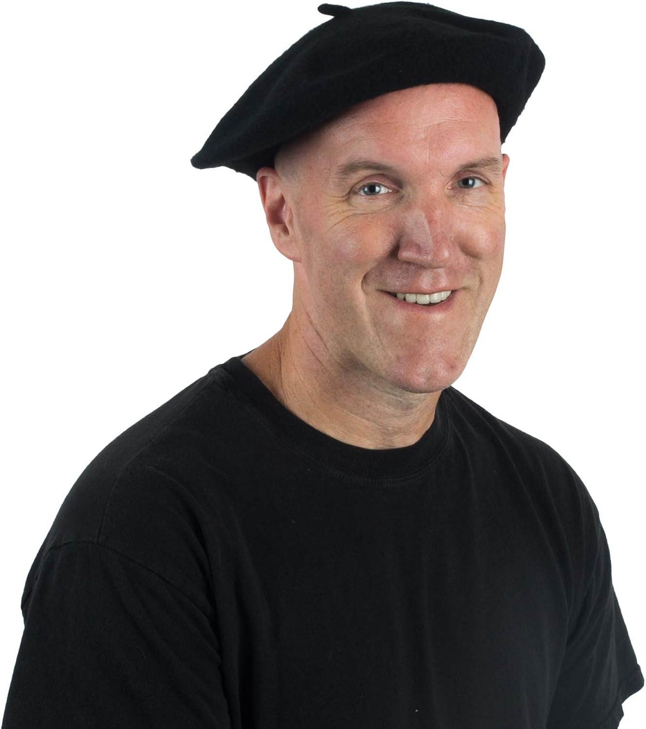 CoverYourHair Black Beret – French Beret Hat – Artist Hats – Fashion Parisian Style Wool Berets at  Women’s Clothing store