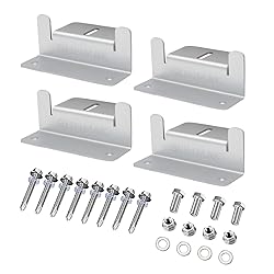 SUNMAK 4 Units per Set Solar Panel Mounting Z