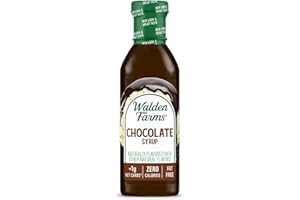 Walden Farms Chocolate Syrup – Perfect for Coffee, Desserts, Ice Cream – Zero Calorie, Sugar-Free, Low Carb, Keto-Friendly, Gluten-Free, Vegan – 12 oz Bottle