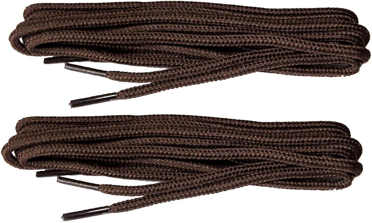 Grafters 2 Pairs Round Shoe Laces Brown 90CM 46 Eyelet Fast Amazon.co.uk Shoes & Bags
