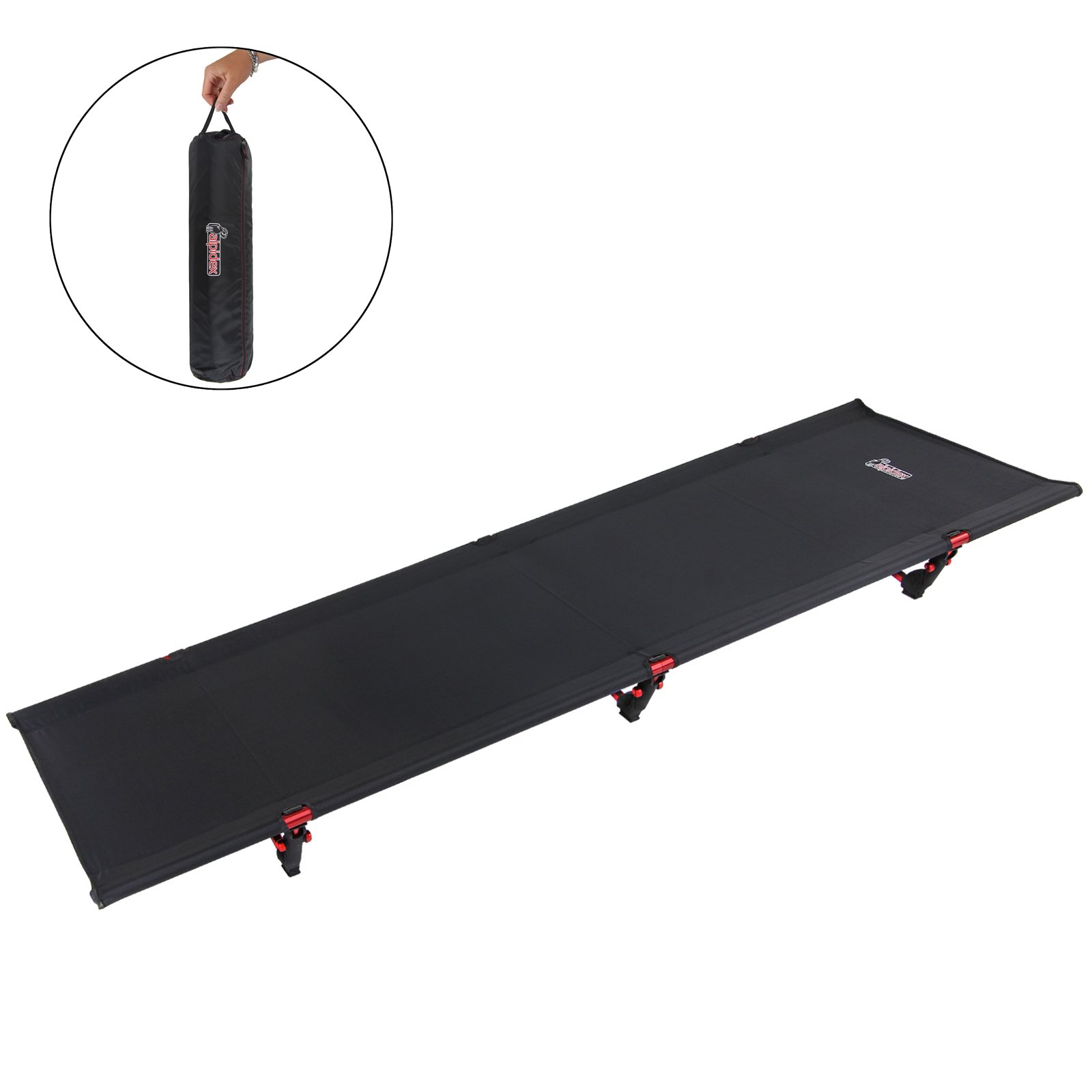 Mua ドイツ発 欧州 No 1 ローコット Alpidex アルピデックス 世界最軽量クラス 1 kg 3分で簡単に組み立て可能 アウトドア キャンピング ベッド キャンプ ベット ウルトラ ライト ロー コット 軽量 折りたたみ ゆったり ワイド サイズ 用品 Tren Amazon Nhật