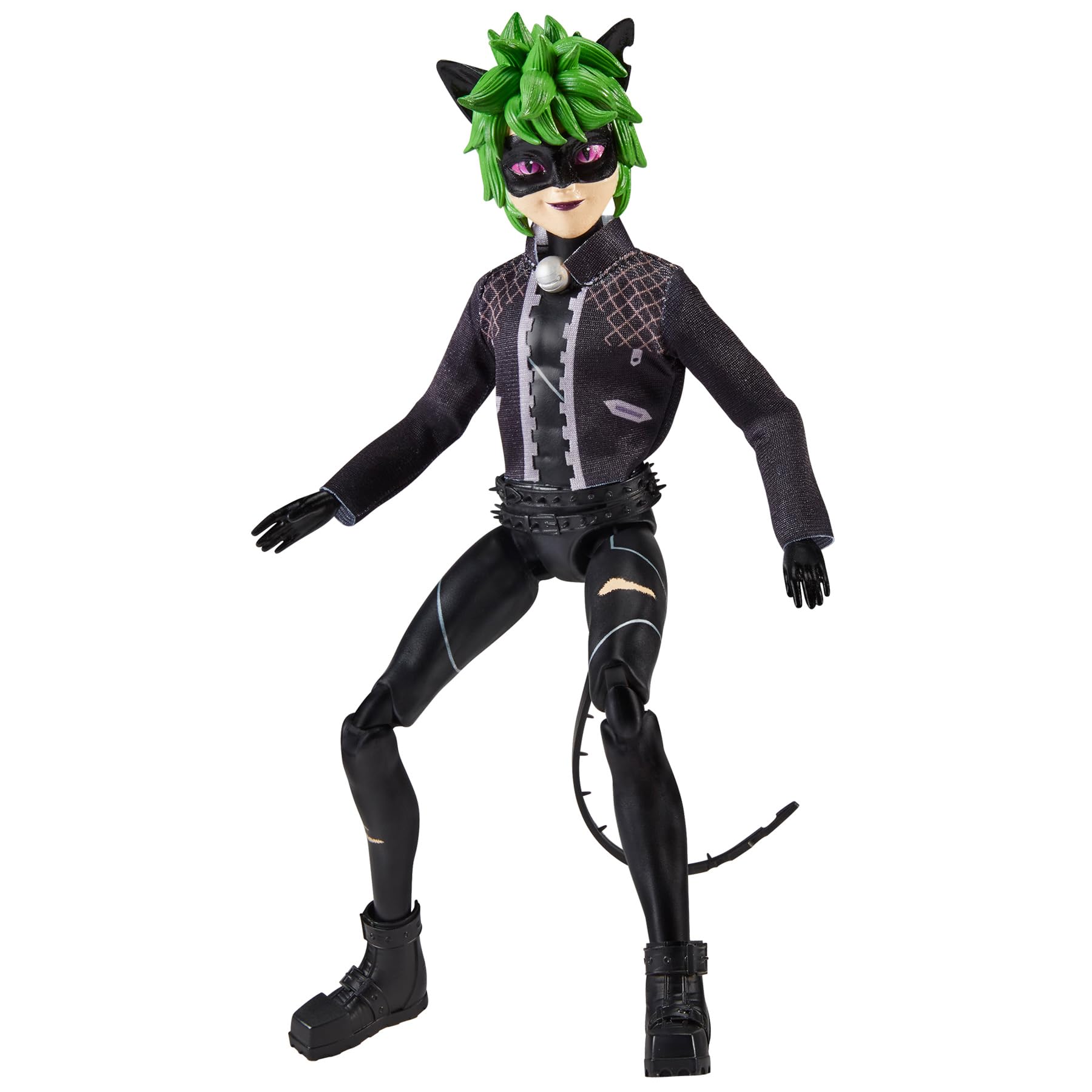Miraculous Ladybug And Cat Noir Toys Claw Noir Fashion Doll | Articulated 26cm Claw Noir Doll With Accessories | Teen Superhero Miraculous Figurine | Bandai Miraculous Dolls Range