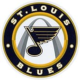 Wincraft NHL St. Louis Blues 90203010 Perfect Cut Color Decal, 8" x 8", Black