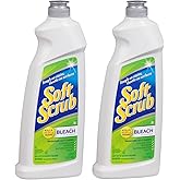 Soft Scrub Cleanser with Bleach, 24 Ounce (Pack of 2) | Gentle Abrasive Action, Thick Clinging Formula, 24 Ounces