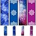SYOURSELF Yoga Towel-72 x24 - Non Slip,Ultra Absorbent,Soft-Perfect Microfiber Hot/Skidless/Bikram Yoga Towel for Fitness, Exercise,Sports& Outdoors +Travel Bag(Yoga Towel: Blue Starry, L:72